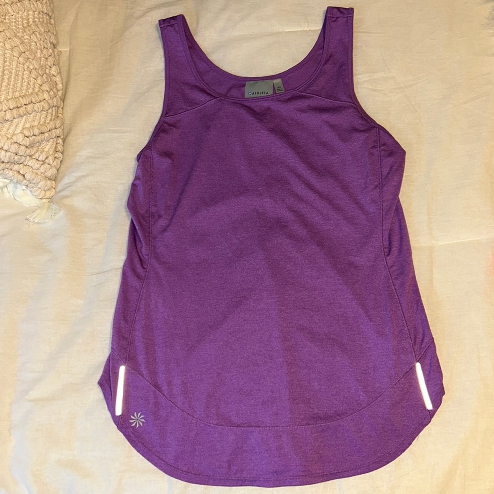Athleta purple tank top